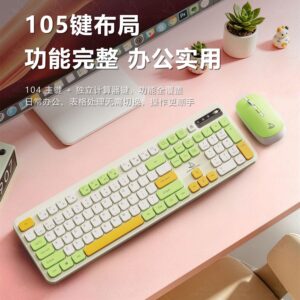 Large Size Wireless Keypad & Mouse Set
